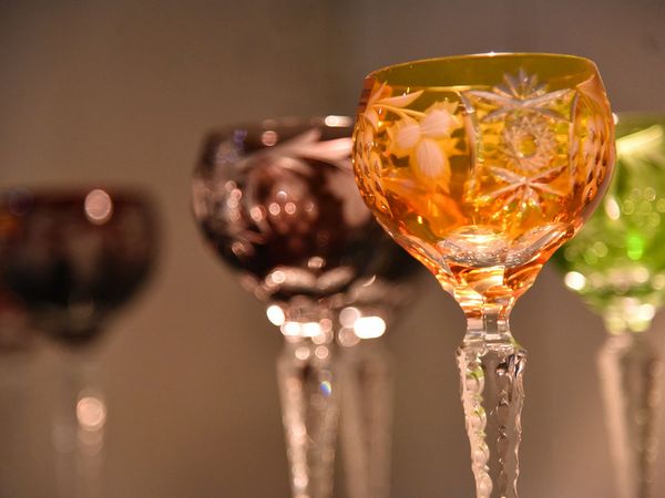 Mundgeblasene Gläser in der Willinger Glasbläserei Mundgeblasene Gläser in der Willinger Glasbläserei