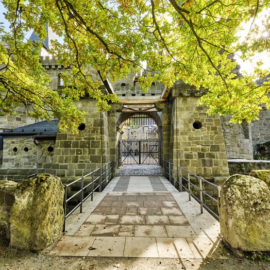 Tor zur Löwenburg in Kassel