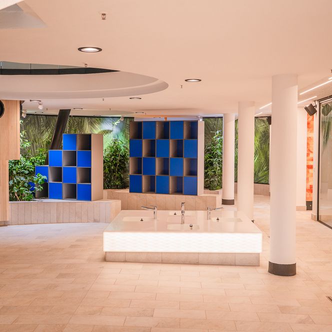 Saunabereich im Lagunen-Erlebnisbad