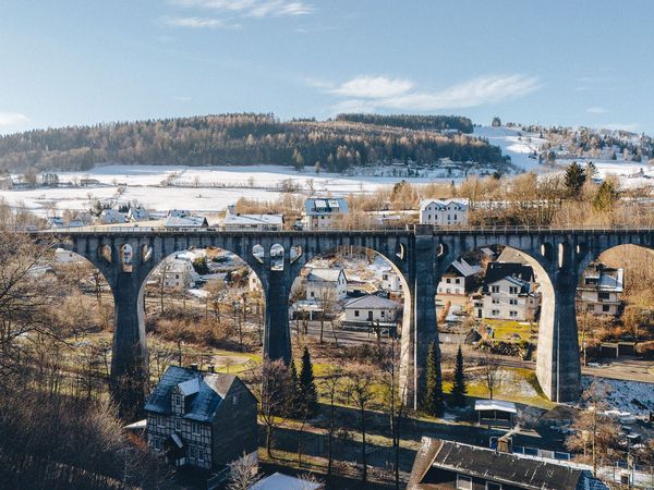 Viadukt Willingen im Winter