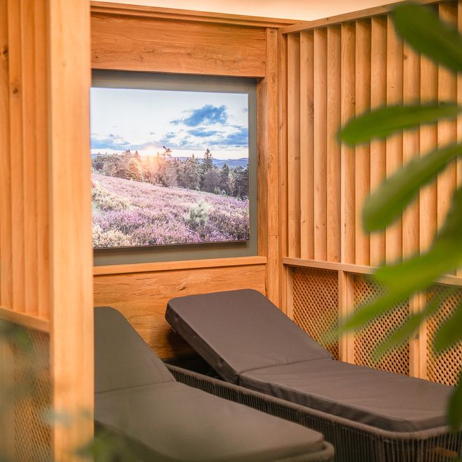 Ruheraum im Lagunen-Erlebnisbad