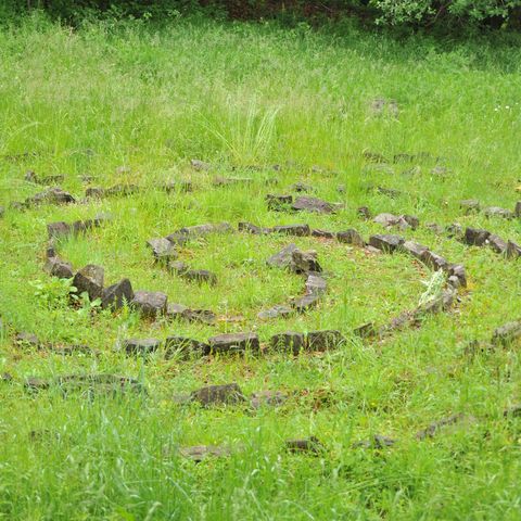 Labyrinth am Sauerland-Seelenort Steinbruch Hengböhl